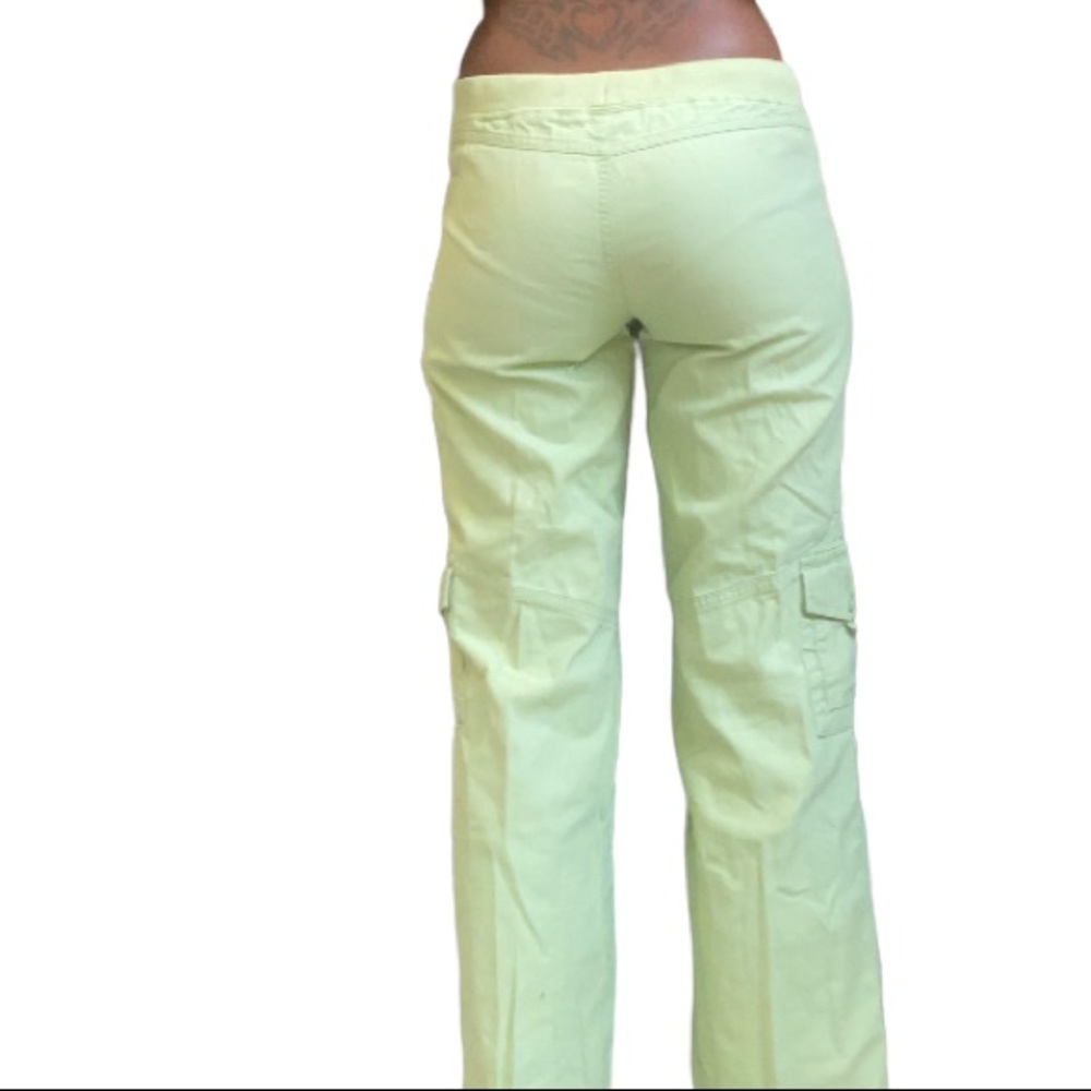 Mint green vintage cargo pants